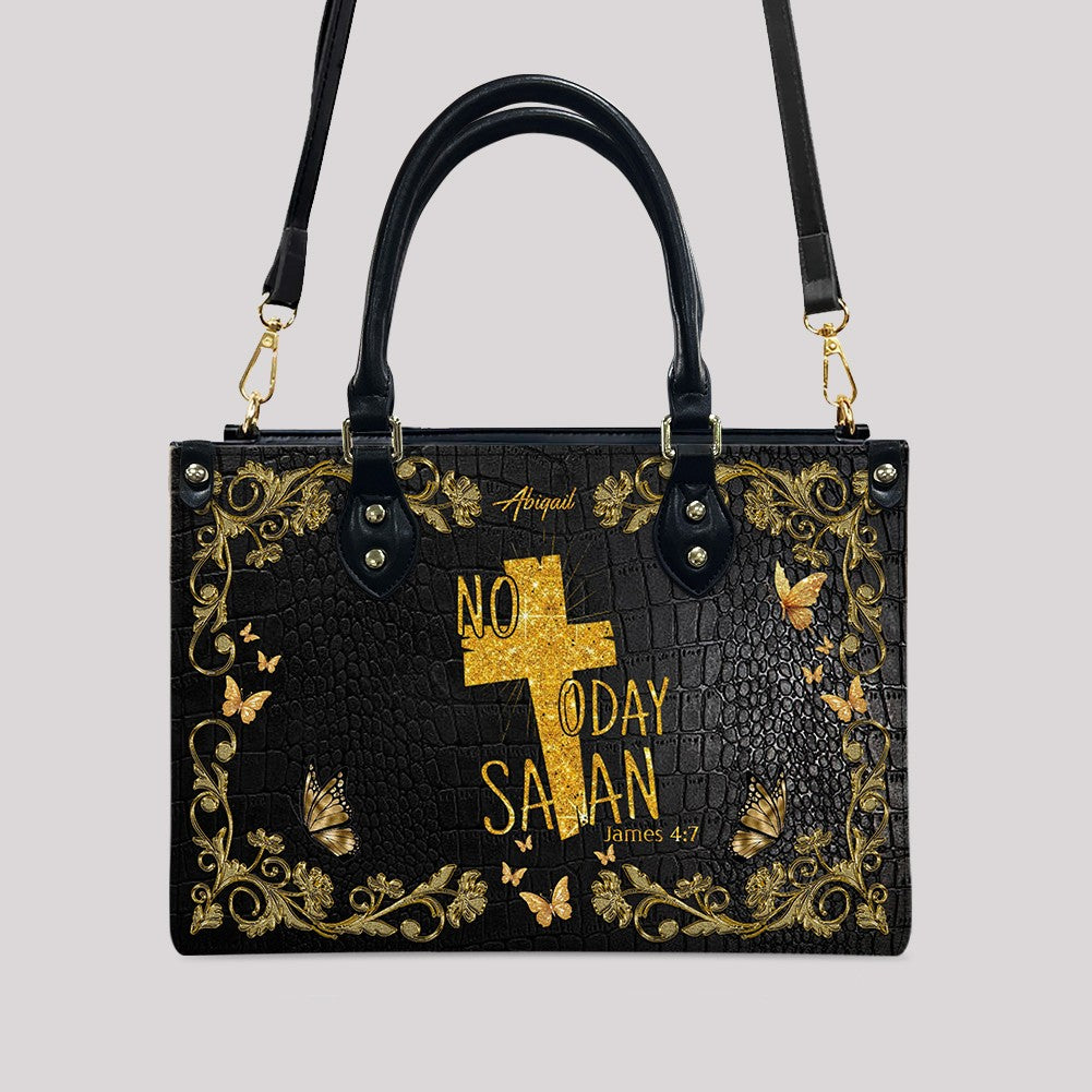 Custom “I Bend But Do Not Break” Bible Verse Bag – Personalized Christian Handbag