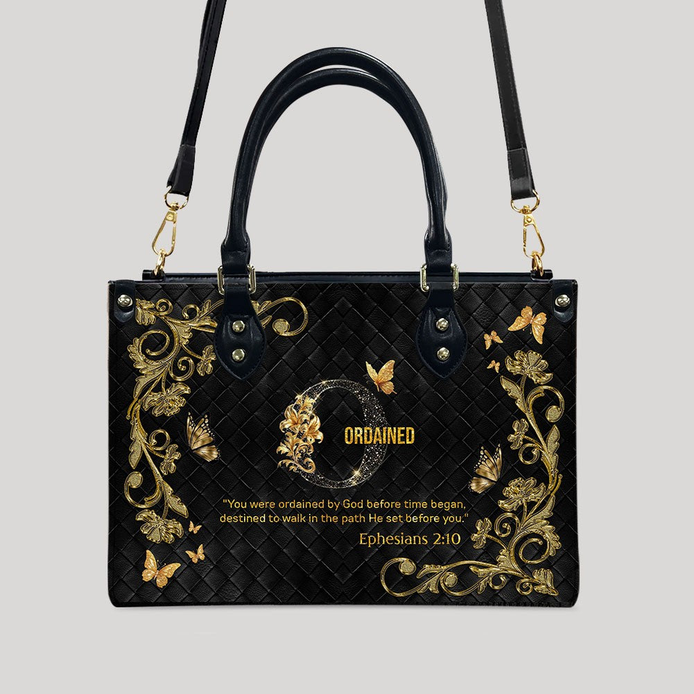 CHRISTIANARTBAG Handbags - Personalized Christian Handbag with Bible Verse – A to Z Alphabet Design – Your Letter, Your Verse, Your Faith – Inspirational Gift for Moms - CABLTB01062425