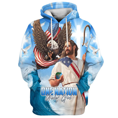 Christianartbag Clothing, Way Maker Miracle Worker Promise Keeper Light In The Darkness My God, Christian 3D Hoodie, Christian 3D Sweater, Personalized Hoodies. - Christian Art Bag