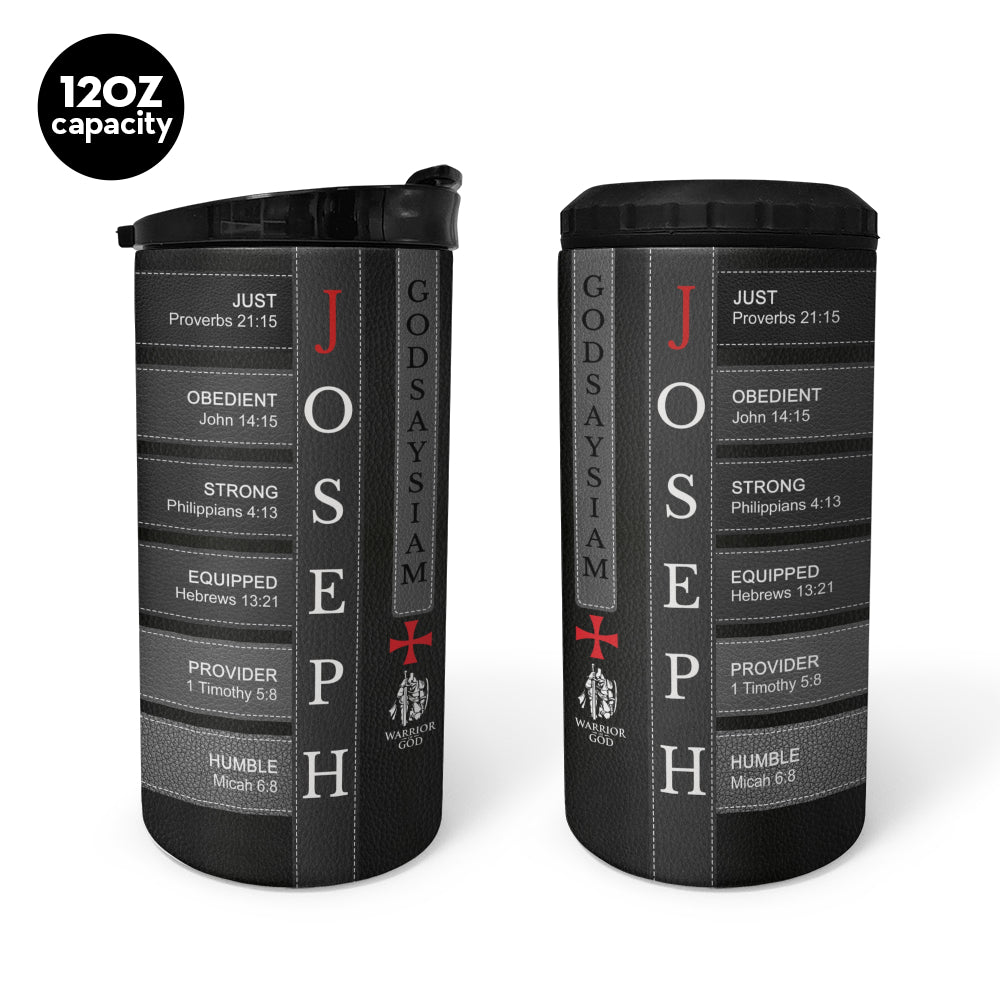 Personalized Stainless Steel Water Bottle with Custom Name & Bible Verses – Christian Gift by CHRISTIANARTBAG