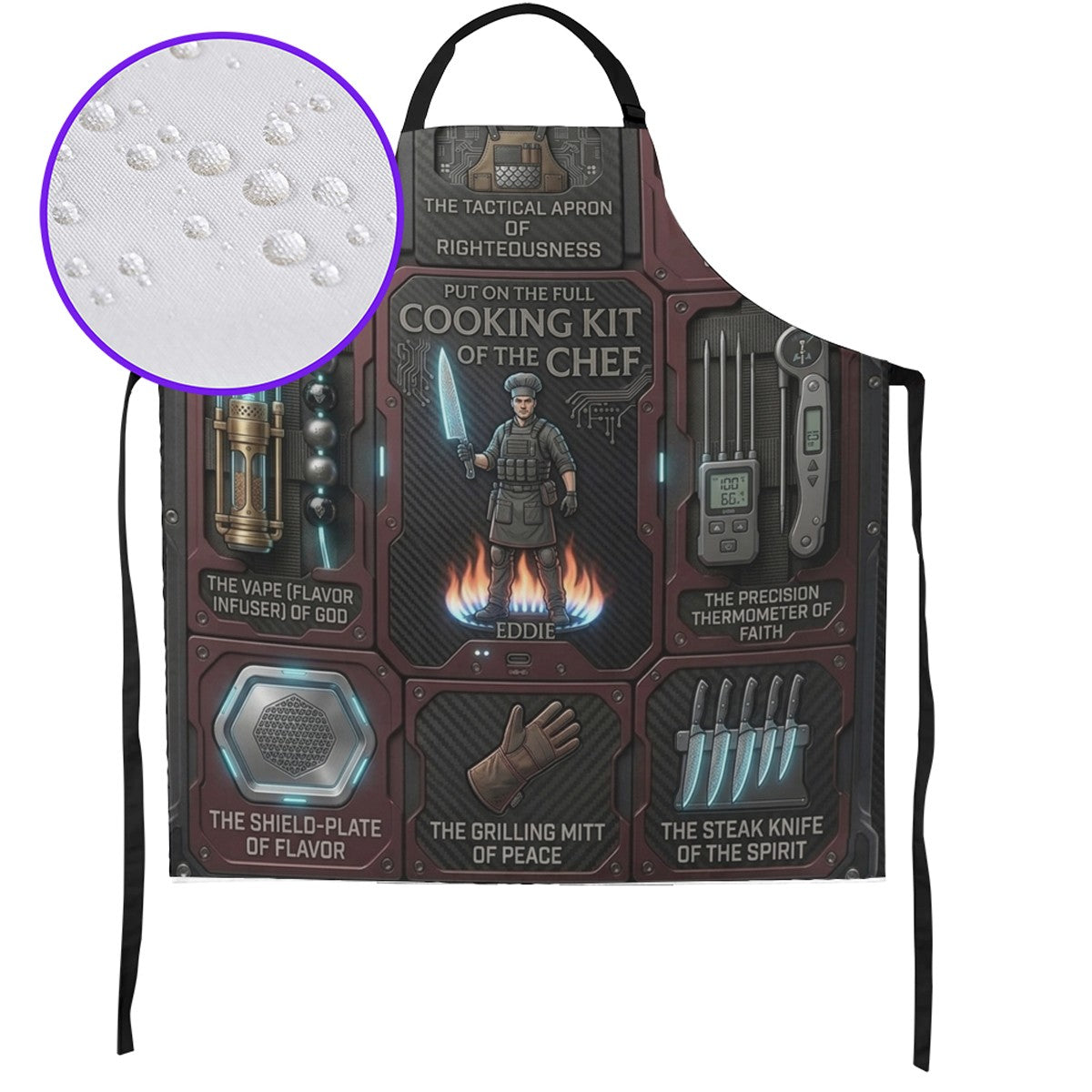 Personalized Apron - Custom Chef Aprons | CHRISTIANARTBAG 01060426