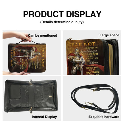 Personalized Armor of God Bible Cover with Name – Christian Leather Bible Case | CHRISTIANARTBAG CAB01122925