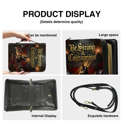 Personalized Bible Cover for Men – Custom Name & Bible Verse | CHRISTIANARTBAG CAB011926