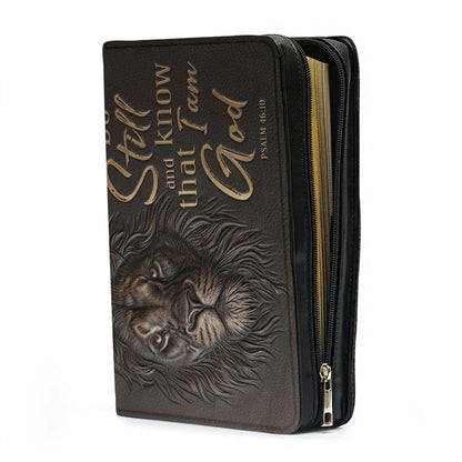 CHRISTIANARTBAG Personalized Armor of God Lion Leather Bible Cover CAB02092426