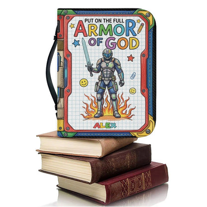 Customizable Armor of God Kids Bible Cover | Perfect First Communion, Confirmation Gift from CHRISTIANARTBAG CAB01071426