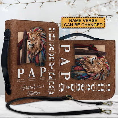 CHRISTIANARTBAG Bible Cover - Personalized Bible Cover – Customizable with Your Name, Favorite Verse & Inspiring Design – CHRISTIANARTBAG - CAB01110624.