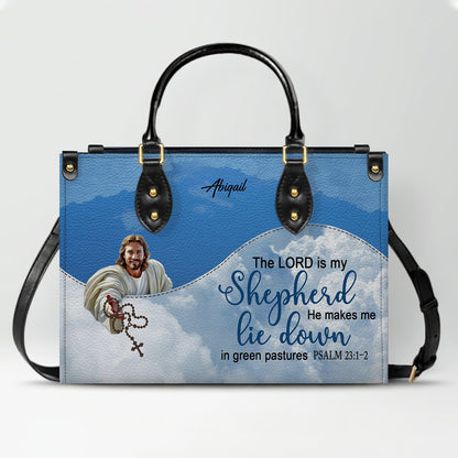 Personalized Leather Handbag with Bible Verses – Christian Gift for Women | CHRISTIANARTBAG