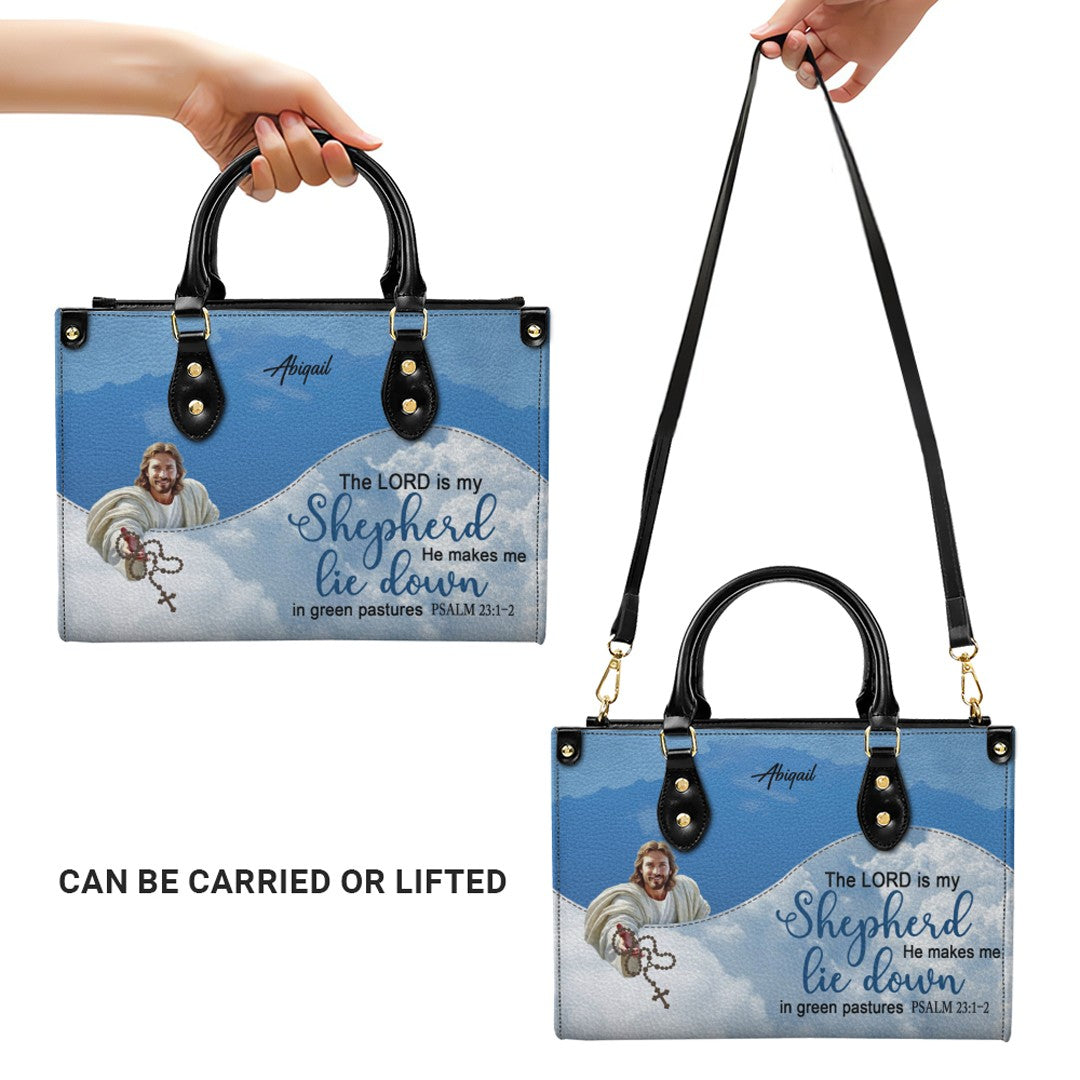 Personalized Leather Handbag with Bible Verses – Christian Gift for Women | CHRISTIANARTBAG