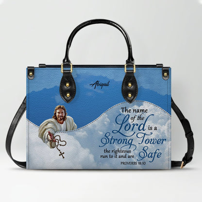 Personalized Leather Handbag with Bible Verses – Christian Gift for Women | CHRISTIANARTBAG
