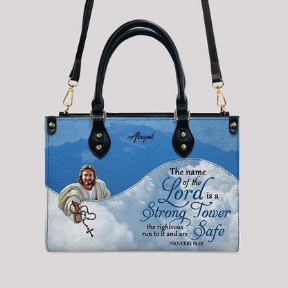 Personalized Leather Handbag with Bible Verses – Christian Gift for Women | CHRISTIANARTBAG