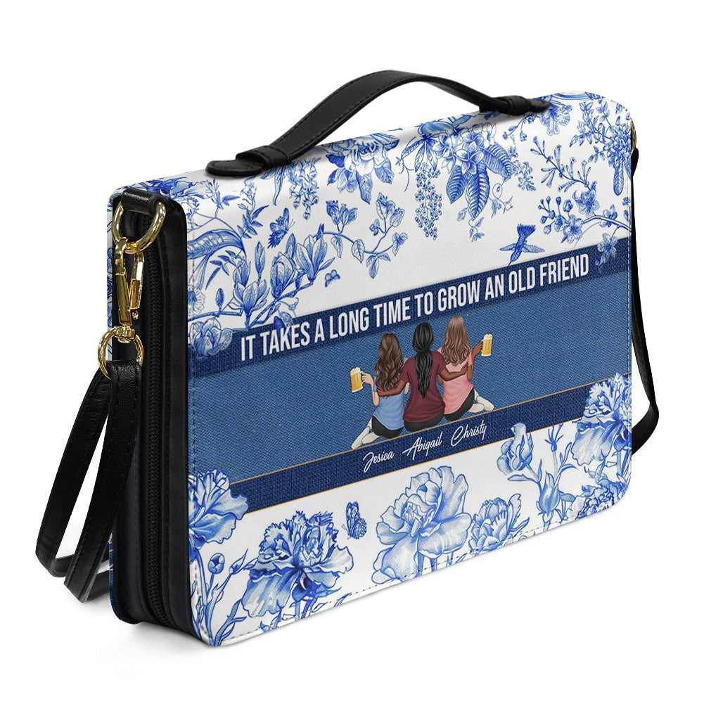 Personalized Leather Handbag with Custom Girl Designs & Bible Verse – CHRISTIANARTBAG Christian Friendship Bag