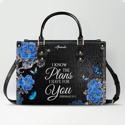 Personalized Christian Leather Handbag & Long Wallet Set – Christian Bible Verse Bag | CHRISTIANARTBAG CAB01012326