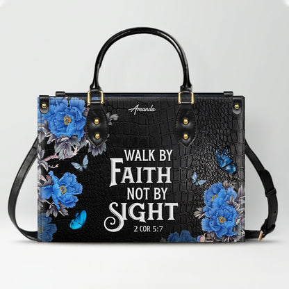 Personalized Christian Leather Handbag & Long Wallet Set – Christian Bible Verse Bag | CHRISTIANARTBAG CAB01012326