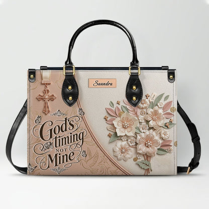 CHRISTIANARTBAG Personalized Leather Handbag and Wallet Set | Beige Custom Name Cross Purse & Long Wristlet Clutch CAB01061626