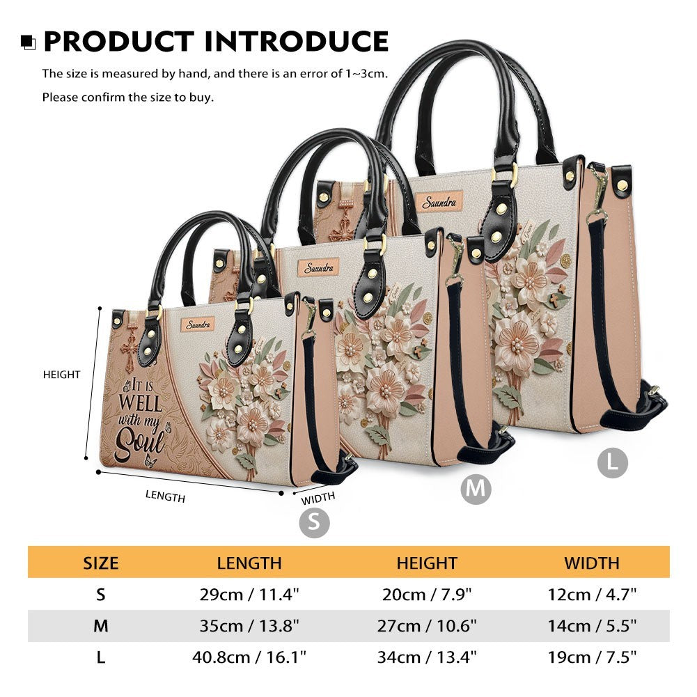 CHRISTIANARTBAG Personalized Leather Handbag and Wallet Set | Beige Custom Name Cross Purse & Long Wristlet Clutch CAB01061626