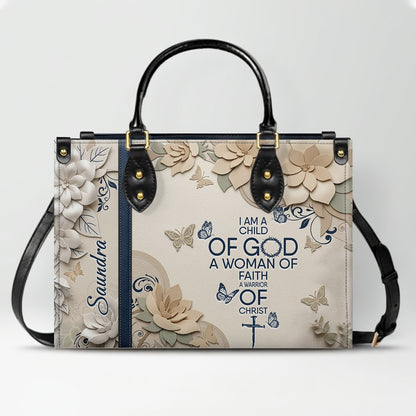 CHRISTIANARTBAG Personalized Leather Handbag for Women – Custom Faith-Based Tote Bag with Bible Verses – Inspirational Christian Gifts for Her CAB01052626