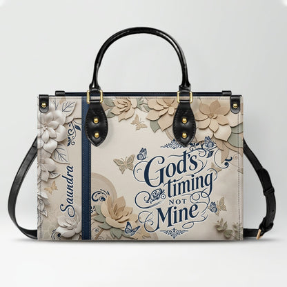 CHRISTIANARTBAG Personalized Leather Handbag for Women – Custom Faith-Based Tote Bag with Bible Verses – Inspirational Christian Gifts for Her CAB01052626