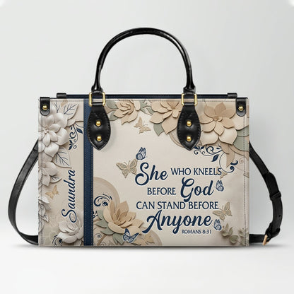CHRISTIANARTBAG Personalized Leather Handbag for Women – Custom Faith-Based Tote Bag with Bible Verses – Inspirational Christian Gifts for Her CAB01052626