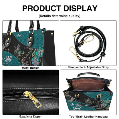 Personalized Christian Leather Handbag for Women – Custom Name & Bible Verse | CHRISTIANARTBAG CAB01121925