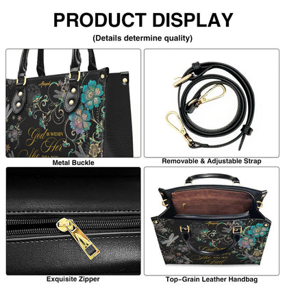 Personalized Christian Handbag for Women – Custom Name & Bible Verse Faith Bag CAB01121825