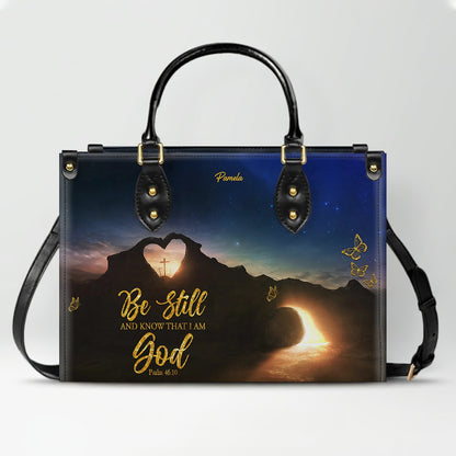 Personalized Christian Handbag – Custom Bible Verse Purse for Women, Faith Gift, Religious Tote, Christian Gift for Her