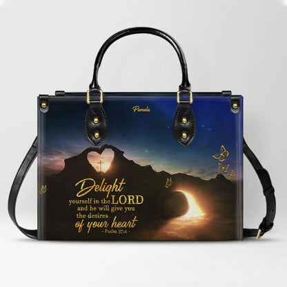 Personalized Christian Handbag – Custom Bible Verse Purse for Women, Faith Gift, Religious Tote, Christian Gift for Her