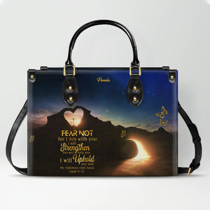 Personalized Christian Handbag – Custom Bible Verse Purse for Women, Faith Gift, Religious Tote, Christian Gift for Her