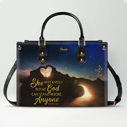 Personalized Christian Handbag – Custom Bible Verse Purse for Women, Faith Gift, Religious Tote, Christian Gift for Her