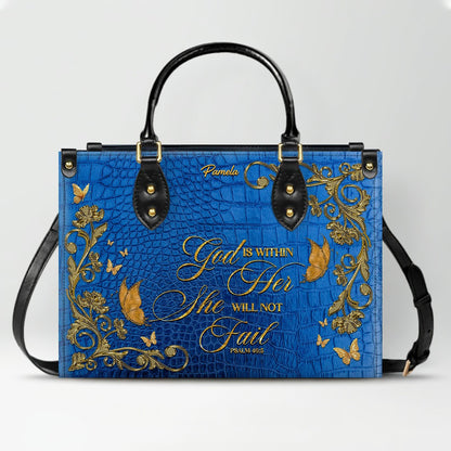 CHRISTIANARTBAG Handbags - Custom Bible Verses Name & Color - Personalized Leather Handbag - CABLTB01012026