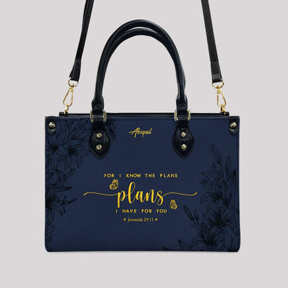 Personalized Leather Handbag with Bible Verse – Christian Gift for Women | CHRISTIANARTBAG CAB01020326