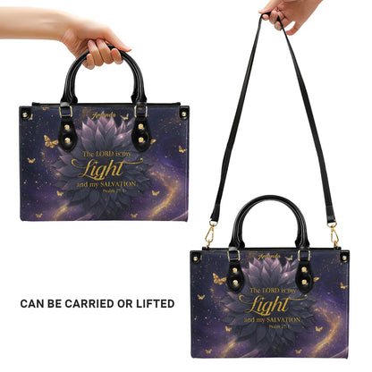 Personalized Christian Leather Handbag – Custom Name & Bible Verse | Faith-Inspired Gift for Women by CHRISTIANARTBAG