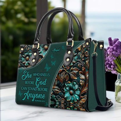 Personalized Christian Handbag with Bible Verses – Custom Name Faith Gift - CAB 120525