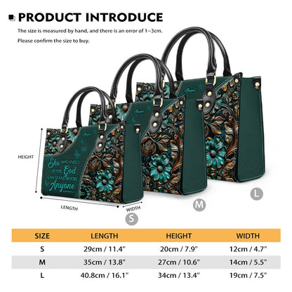 Personalized Christian Handbag with Bible Verses – Custom Name Faith Gift - CAB 120525