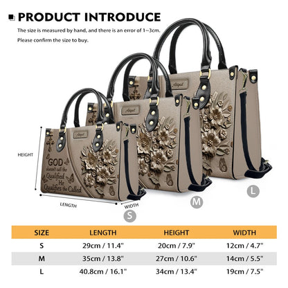 CHRISTIANARTBAG Personalized Leather Handbag | Personalized Christian Gift for Her | CHRISTIANARTBAG CAB0171126