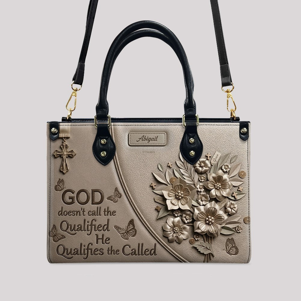 CHRISTIANARTBAG Personalized Leather Handbag | Personalized Christian Gift for Her | CHRISTIANARTBAG CAB0171126