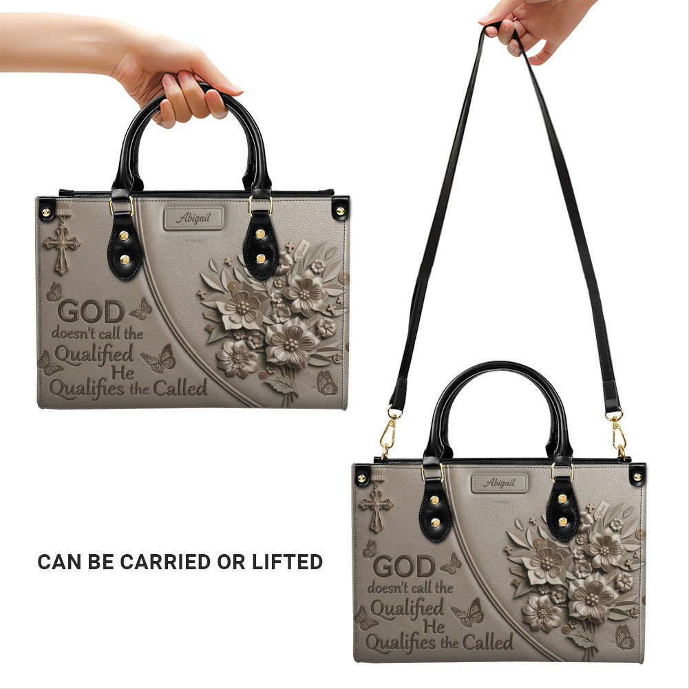 CHRISTIANARTBAG Personalized Leather Handbag | Personalized Christian Gift for Her | CHRISTIANARTBAG CAB0171126