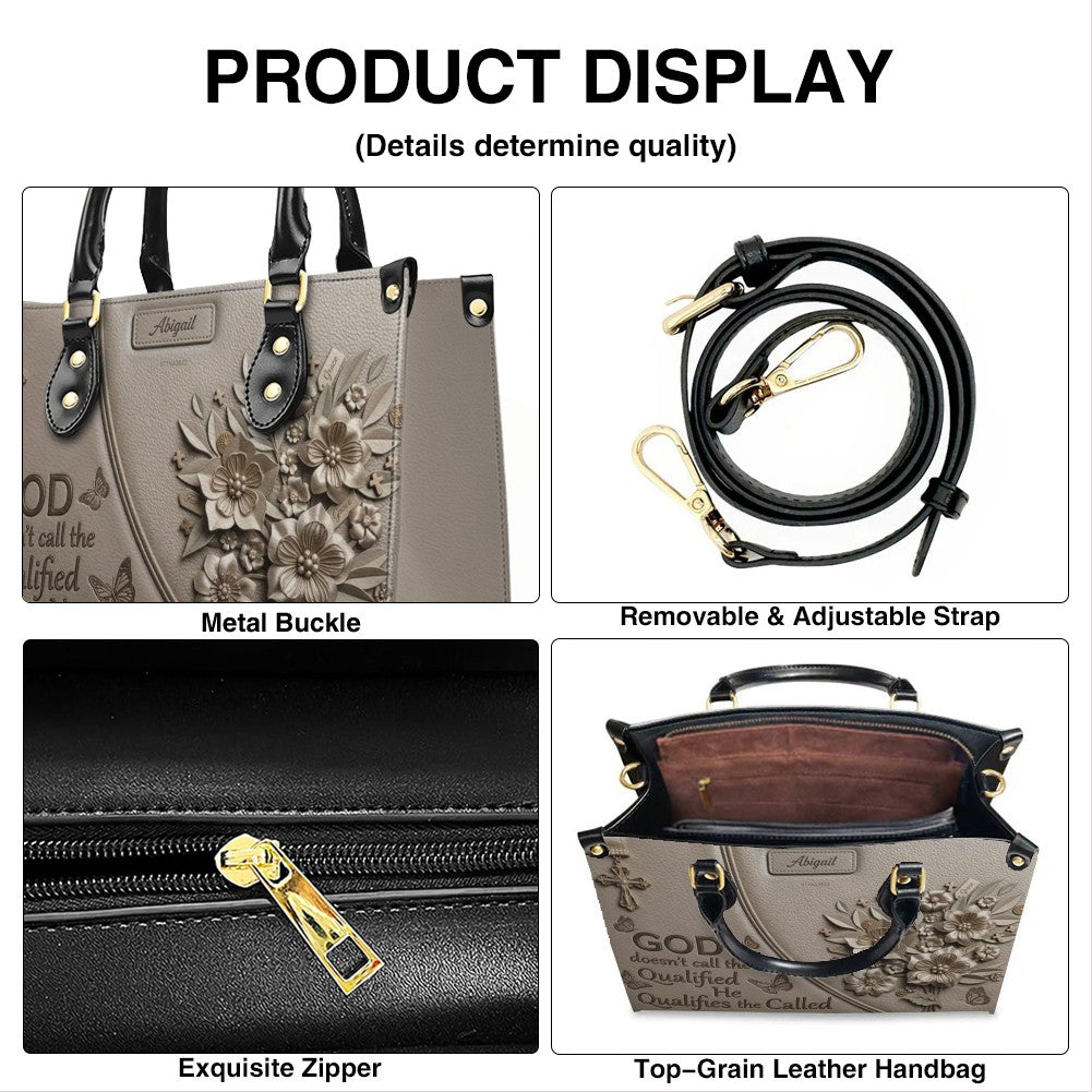 CHRISTIANARTBAG Personalized Leather Handbag | Personalized Christian Gift for Her | CHRISTIANARTBAG CAB0171126
