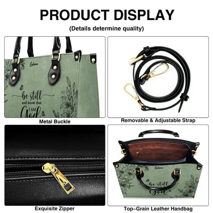 Personalized Leather Handbag & Wallet Set for Women – Custom Name & Bible Verse – Christian Gift | CHRISTIANARTBAG