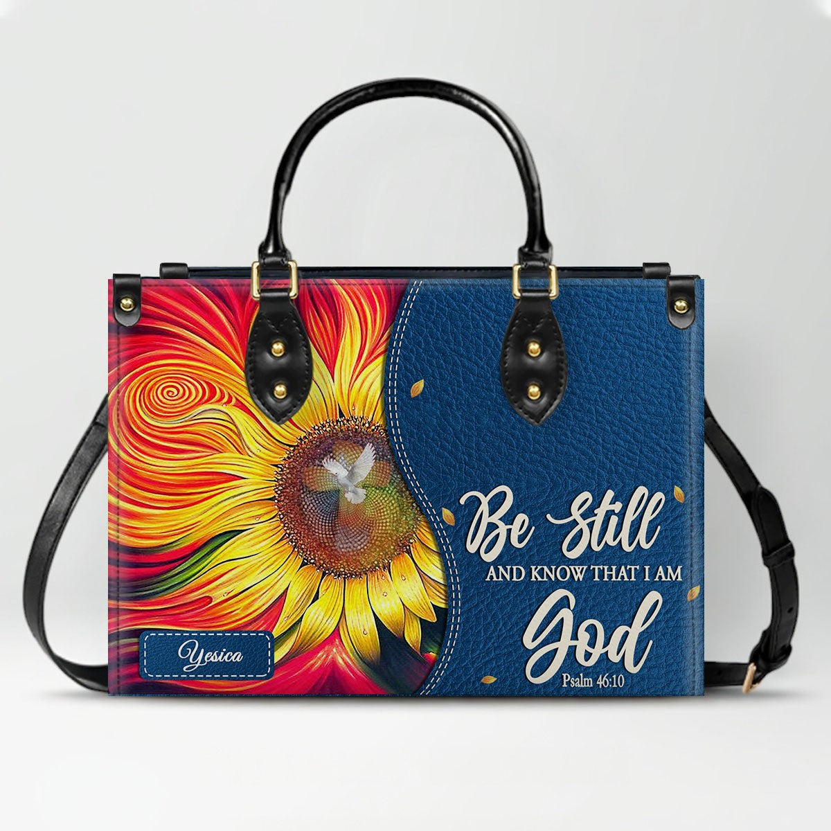 Personalized Christian Leather Handbag for Women – Faith-Inspired Design | CHRISTIANARTBAG