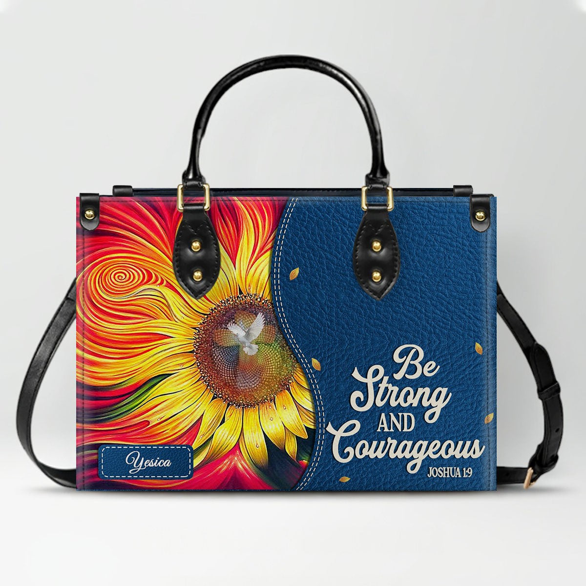 Personalized Christian Leather Handbag for Women – Faith-Inspired Design | CHRISTIANARTBAG