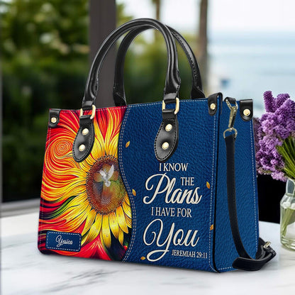 Personalized Christian Leather Handbag for Women – Faith-Inspired Design | CHRISTIANARTBAG