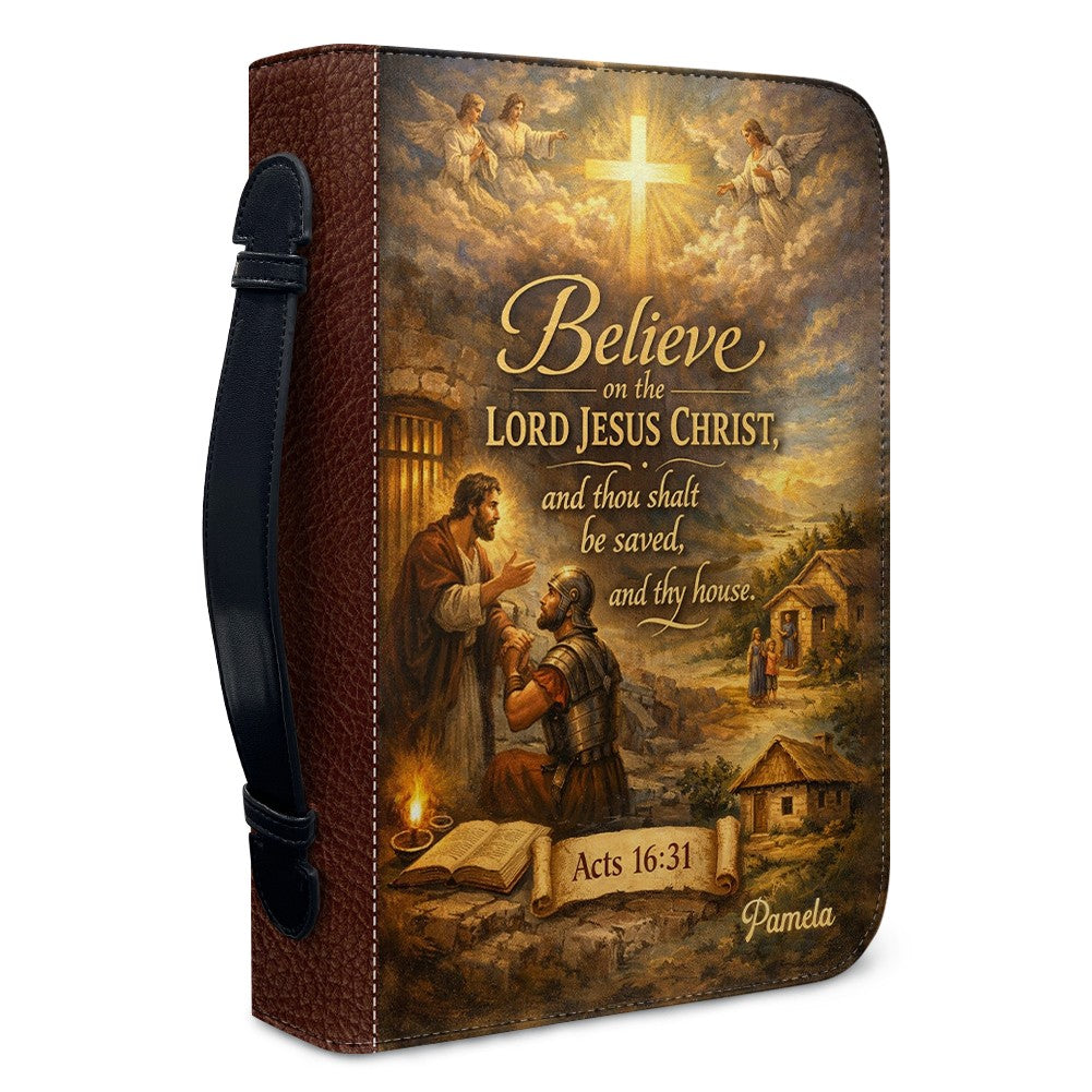 Personalized Bible Cover with Custom Name & Scripture – ChristianArtBag® CAB0112826