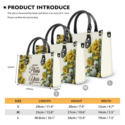 Personalized Christian Leather Handbag for Women – Custom Name & Bible Verse | CHRISTIANARTBAG CAB011426