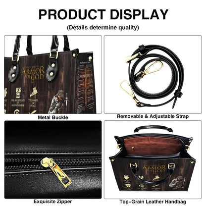 Christianartbag Handbags, Put On The Full Armor Of God Leather Bags, Personalized Bags, Gifts for Women, Christmas Gift, CABLTB01240823.