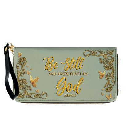 Personalized Leather Handbag & Long Wallet Set – Christian Bible Verse Gift for Women | CHRISTIANARTBAG CAB020226