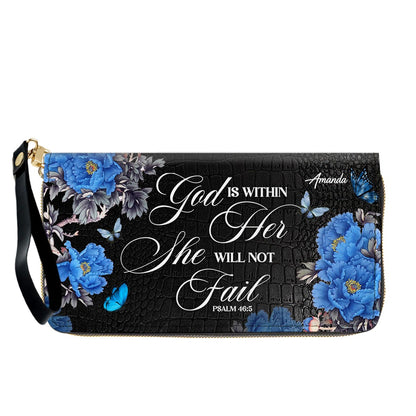 Personalized Christian Leather Handbag & Long Wallet Set – Christian Bible Verse Bag | CHRISTIANARTBAG CAB01012326