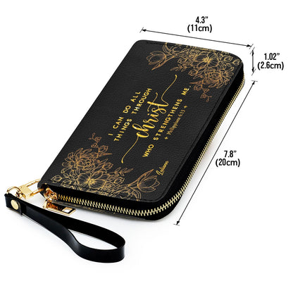 Personalized Leather Handbag Black with Bible Verse – Christian Gifts – Custom Christian Purse by CHRISTIANARTBAG CAB012626