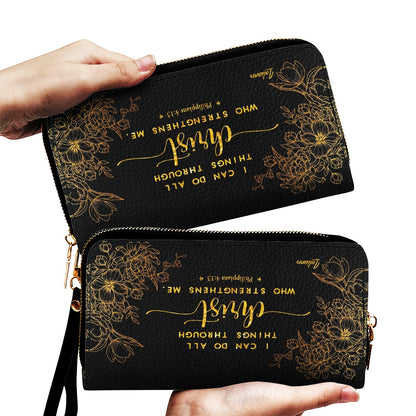 Personalized Leather Handbag Black with Bible Verse – Christian Gifts – Custom Christian Purse by CHRISTIANARTBAG CAB012626