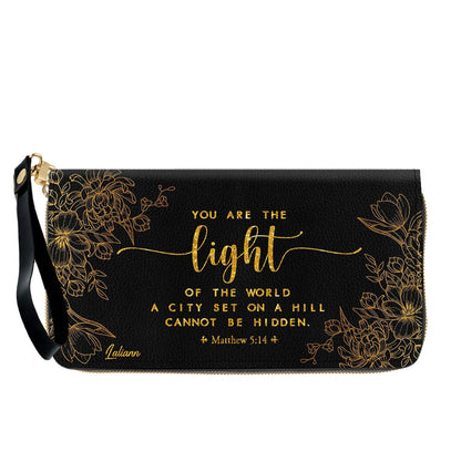 Personalized Leather Handbag Black with Bible Verse – Christian Gifts – Custom Christian Purse by CHRISTIANARTBAG CAB012626