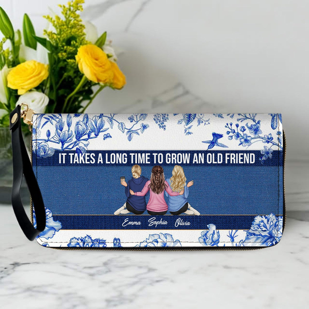 Personalized Leather Handbag with Custom Girl Designs & Bible Verse – CHRISTIANARTBAG Christian Friendship Bag